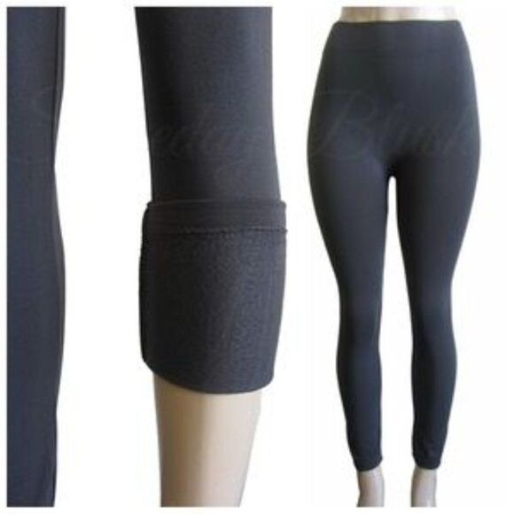 Warm fleece lined leggings! Super soft - Picture 2 of 3